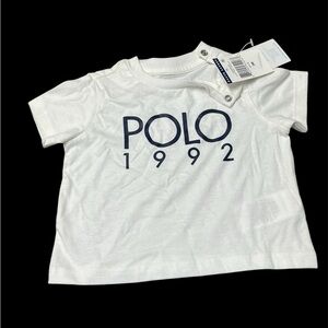 Polo by Ralph Lauren White Kids Polo Shirt size 3M
